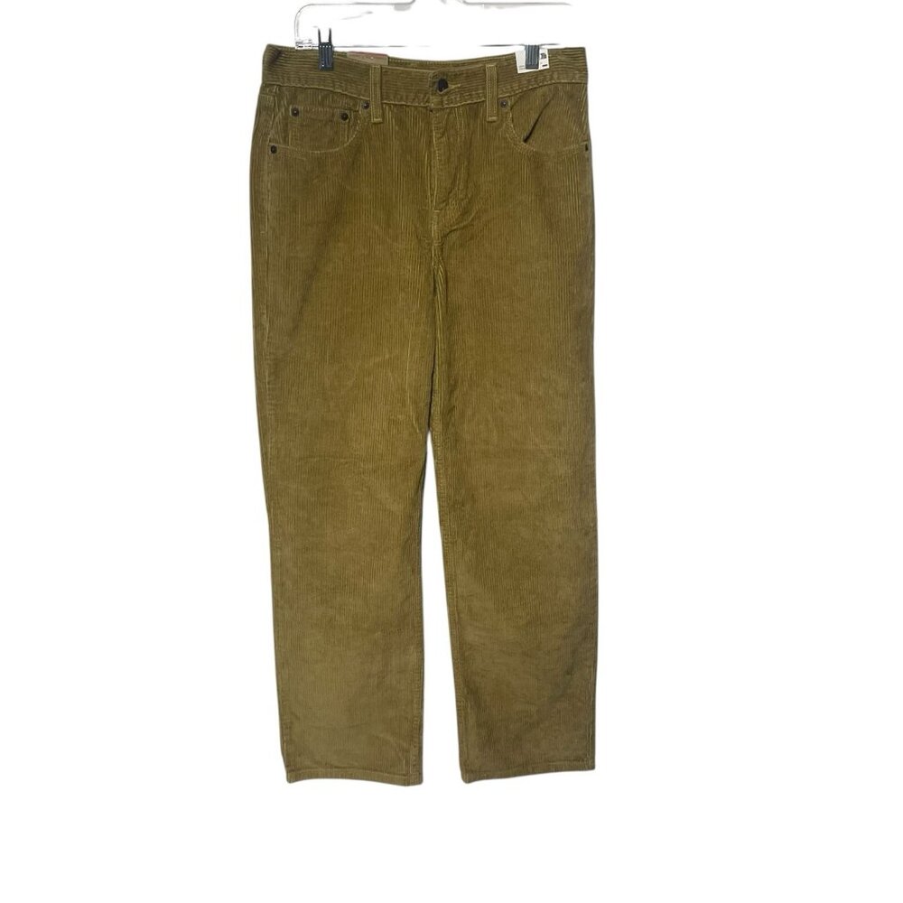 Levis Low Pro Corduroy Pants Men’s 29 X 30 Straight Leg Relaxed Fit Casual New